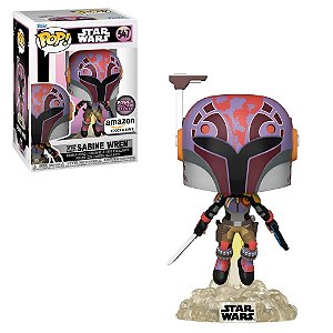 Funko Pop Star Wars 547 Sabine Wren w/ Darksaber Exclusive