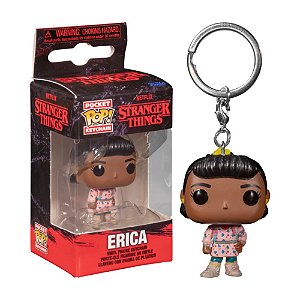 Chaveiro Funko Pocket Pop Stranger Things Erica