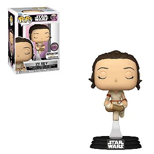 Funko Pop Star Wars 577 Rey Power of The Galaxy Exclusive