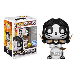 Funko Pop Rocks Kiss 124 The Catman Glows Exclusive