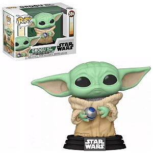 Funko Pop Star Wars 584 Grogu w/ Mandalorian Armor
