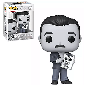 Funko Pop Icons 74 Walt Disney w/ Mickey Drawing