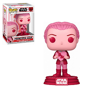 Funko Pop Star Wars 589 Princess Leia Valentines Day