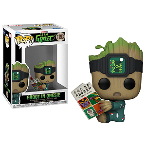 Funko Pop Marvel I Am Groot 1193 Groot W/Book