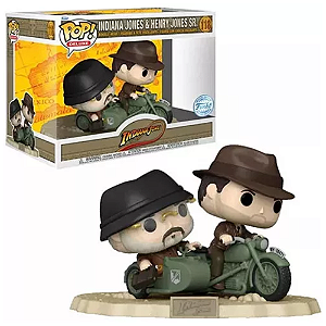 Funko Pop Indiana Jones 118 Indiana Jones & Sr Henry Jones