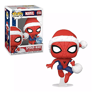 Funko Pop Marvel 1136 Spider-Man Holiday