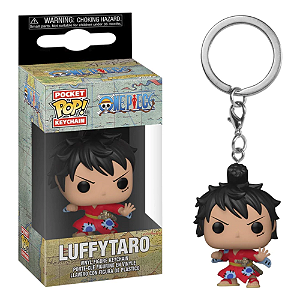 Chaveiro Funko Pocket One Piece Luffytaro
