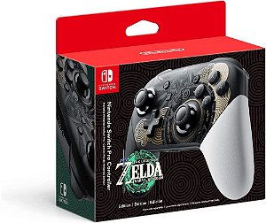 Controle Nintendo Switch Pro Zelda Tears of the Kingdom
