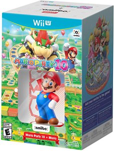 Mario Party 10 + Amiibo Mario Bundle - Wii U