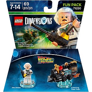 Back To The Future Doc Brown Fun Pack - Lego Dimensions