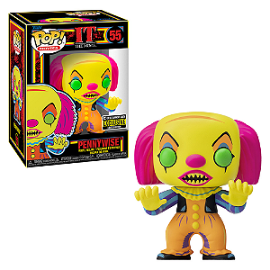 Funko Pop It 55 Pennywise Black Light