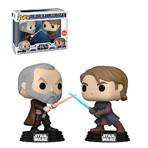 Funko Pop Star Wars Count Dooku vs Anakin 2-Pack Exclusive