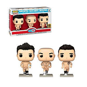 Funko Pop Blink 182 Mark, Travis & Tom 3pack HT Expo