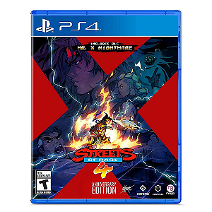Streets of Rage 4 Anniversary Edition - PS4