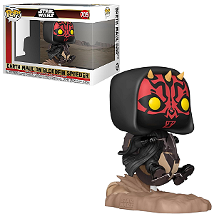 Funko Pop Star Wars 705 Darth Maul on Bloodfin Speeder