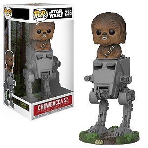 Funko Pop Star Wars 236 Chewbacca in AT-ST Deluxe