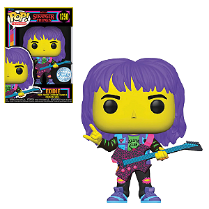 Funko Pop Stranger Things 1250 Eddie Blacklight Exclusive
