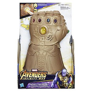 Marvel Avengers Punho Eletrônico Thanos Manopla do Infinito