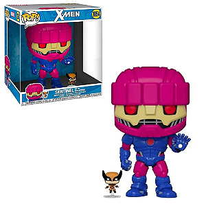 Funko Pop X-Men 1054 Sentinel with Wolverine SuperSized
