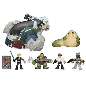 Star Wars Galactic Heroes Jabbas Bounty Playset Hasbro