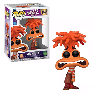 Funko Pop Inside Out 2 1447 Anxiety Ansiedade Divertidamente