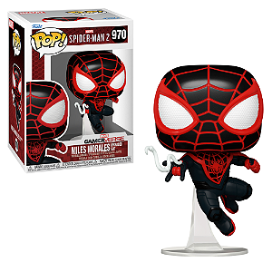 Funko Pop Spider Man 2 Game 970 Miles Morales Upgraded Suit