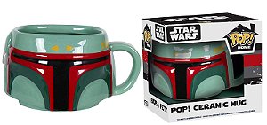 Funko Pop Caneca Star Wars Boba Fett Mug