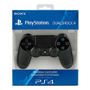 Controle Dualshock 4 Preto Onyx Sony - PS4