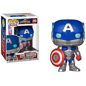 captain america funko pop 299