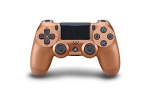 Controle DualShock 4 Wireless Controller Copper PS4 Game Games