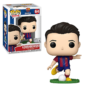 Funko Pop Football Barça 64 Lewandowski