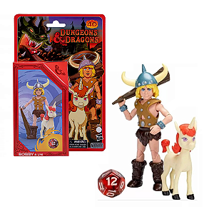Boneco Dungeons & Dragons Bobby Uni Caverna do Dragão F4856