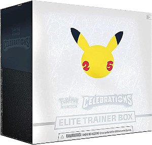 Kit Card Pokemon 25th Anniversary Celebrations Elite Trainer Box