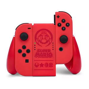 Joy-Con Comfort Grip Super Mario Suporte p/ Nintendo Switch