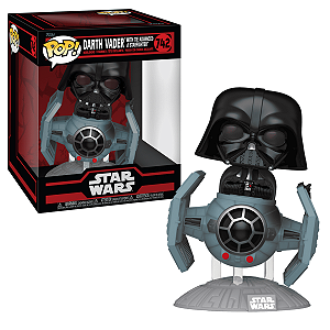 Funko Pop Star Wars 742 Darth Vader w/ Tie Starfighter