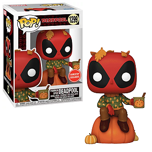 Funko Pop Deadpool 1299 Pumpkin Spice Deadpool Exclusive