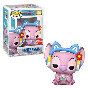 Funko Pop Disney Lilo E Stitch 1483 Game Angel Exclusive