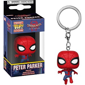 Chaveiro Funko Pocket Pop Spider-Man Peter Parker