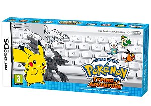 Learn With Pokemon: Typing Adventure Ds (teclado + Jogo)