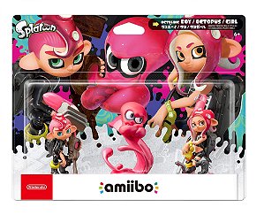 Amiibo Splatoon Series Octoling 3-pack