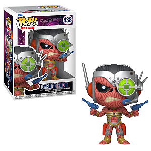 Funko Pop Rocks Iron Maiden 438 Cyborg Eddie