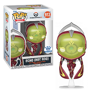Funko Pop Overwatch 2 913 Echo Hot Rod Exclusive