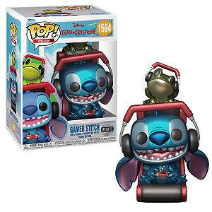 Funko Pop Disney Lilo & Stitch 1564 Gamer Stitch Metallic