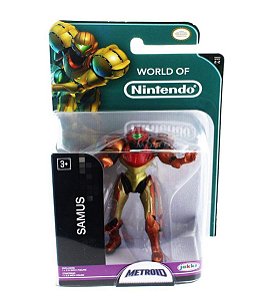 World of Nintendo Metroid Samus Mini Figure - Jakks