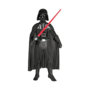 Fantasia Infantil Star Wars Darth Vader Deluxe Costume - M