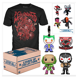 Funko Box Dc Most Wanted Legion Of Collectors - P