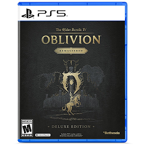 The Elder Scrolls IV Oblivion Remastered Deluxe Edition PS5