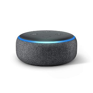 Amazon Echo Dot (3rd Gen) Smart Speaker C/ Alexa - Preto
