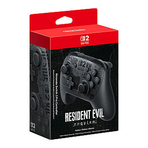 Controle Nintendo Switch 2 Pro Resident Evil Requiem Edition