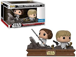 Funko Pop Star Wars 224 Luke and Leia Trash Compactor